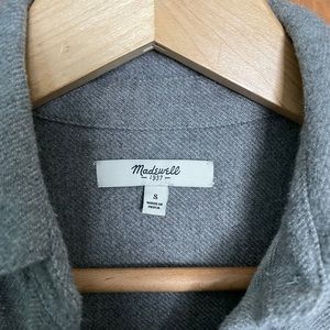 Madewell Flannel Sunday Shirt - Grey